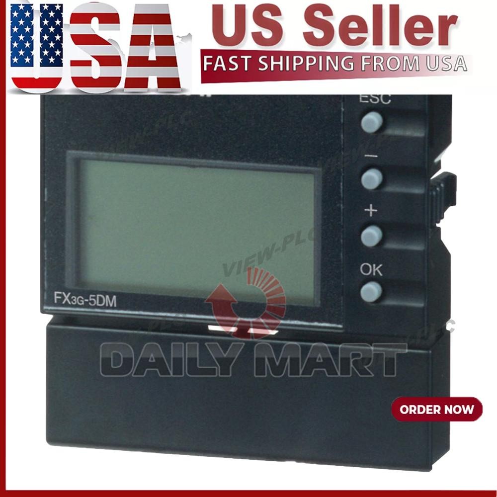New In Box MITSUBISHI FX3G-5DM PLC Display Module