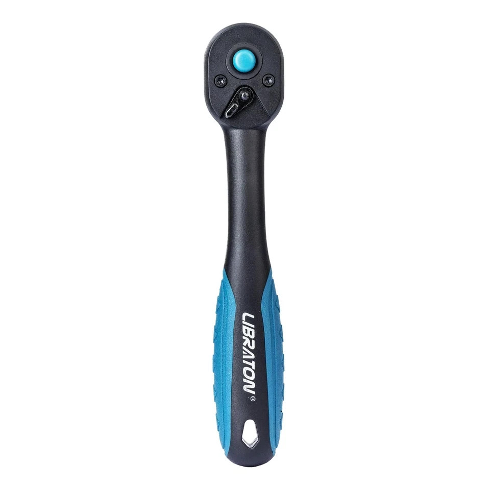 1/4" Drive Ratchet Handle 72 Tooth Quick Release Reversible Socket Wrench Tool