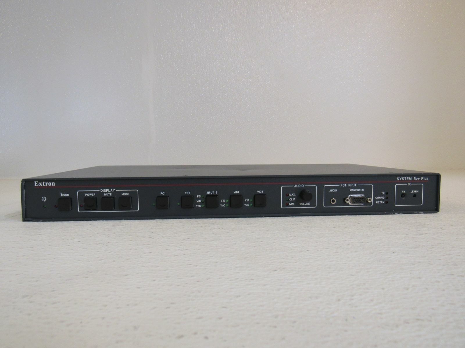 Extron Electronics System 5cr Plus Video And Audio Switcher 33-559-01 A