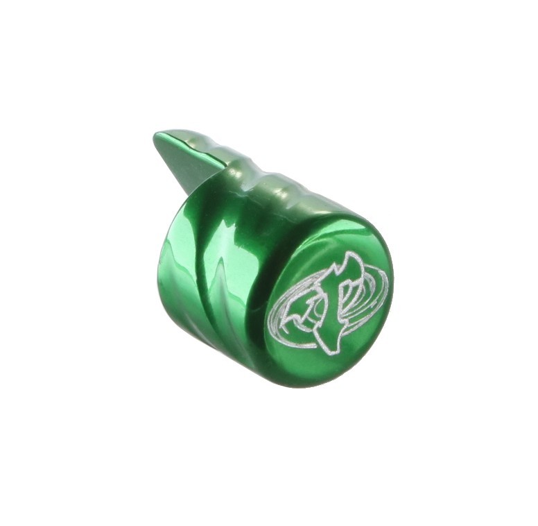 TWISTED PAINTBALL BREECH KNOB FOR ANGEL MARKER GREEN