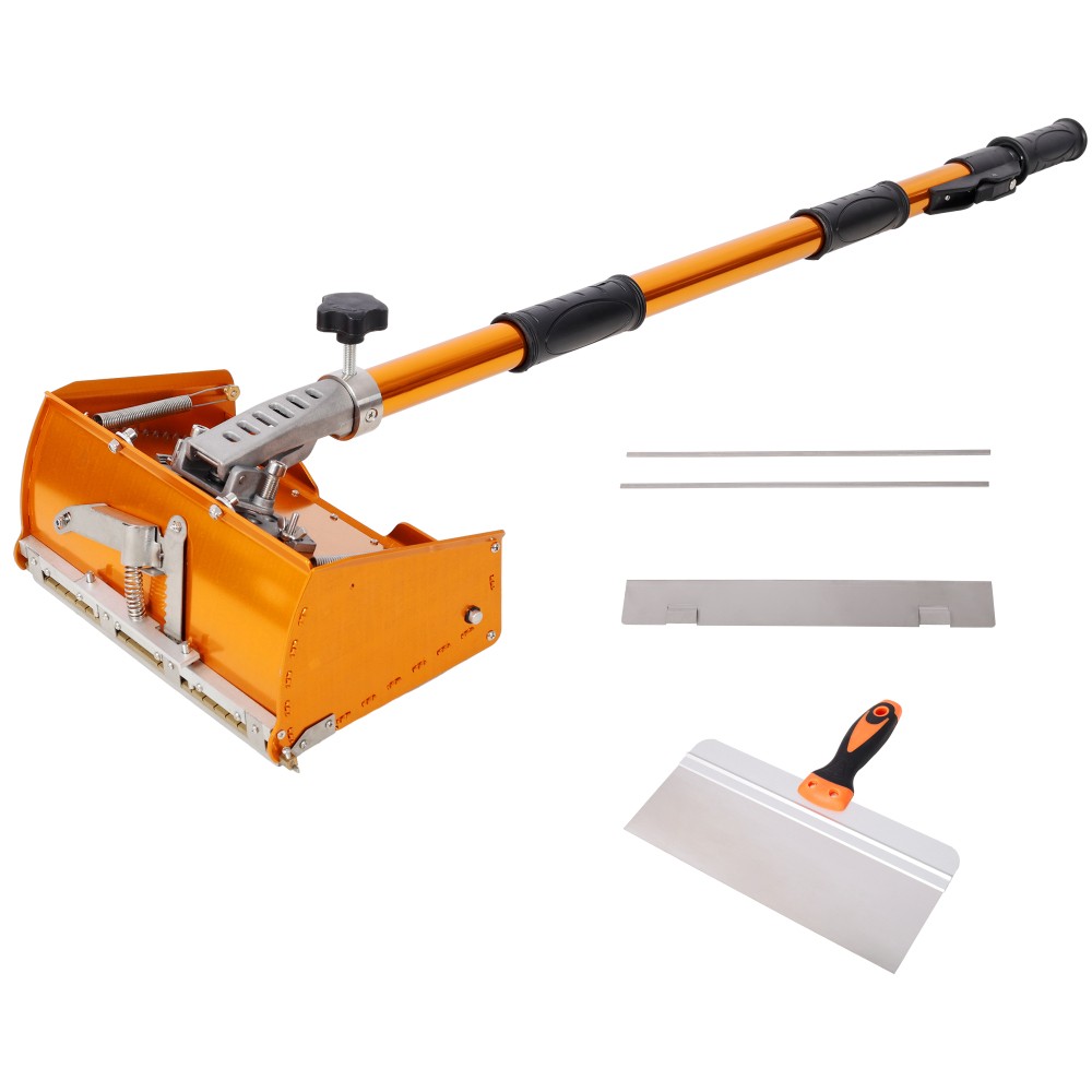 Adjustable Drywall Finishing Tool Plaster Box Extendable Handle, Mudguar...