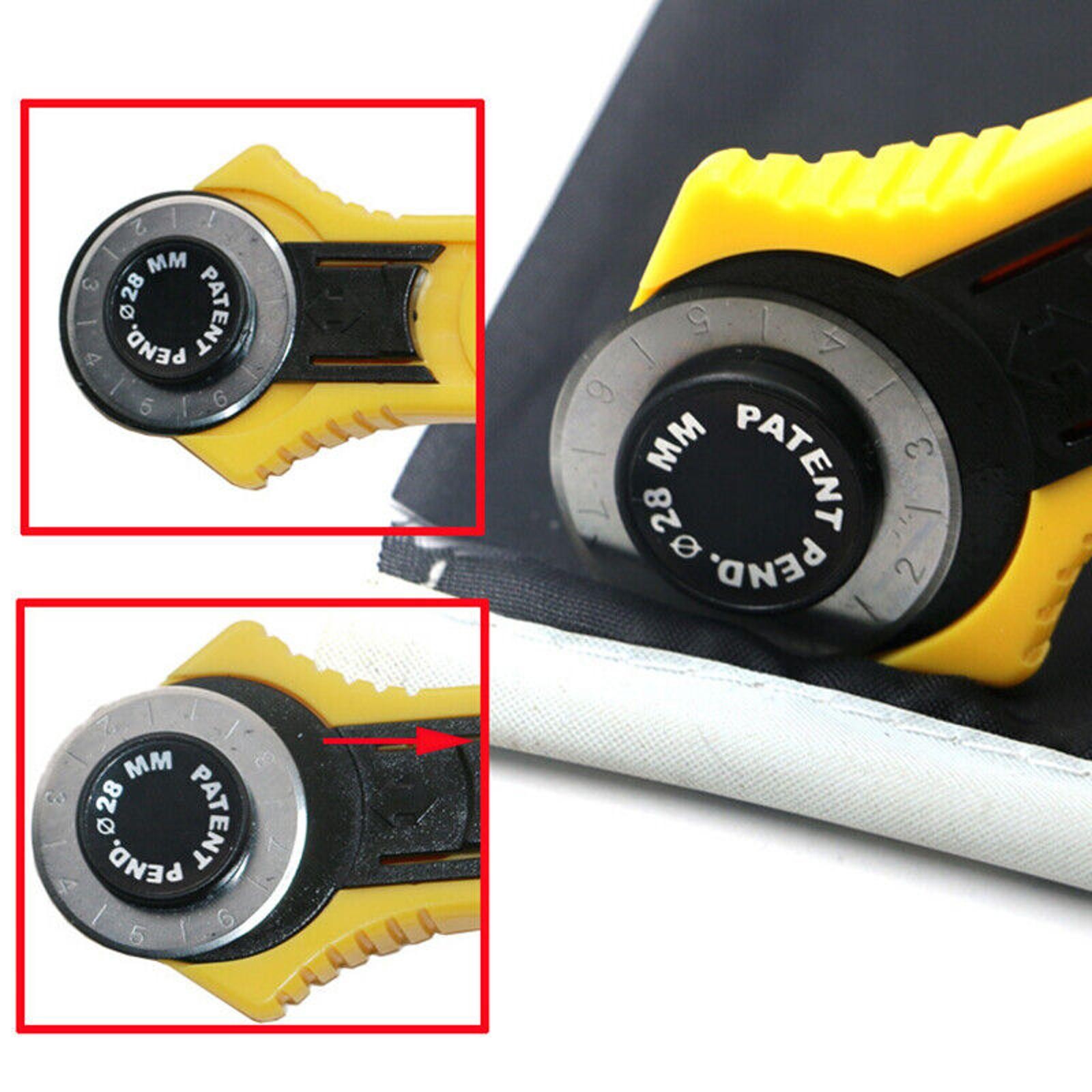 Portable Diameter 28MM Paper Leather Cloth Solid Wheeled Cutting Tools b