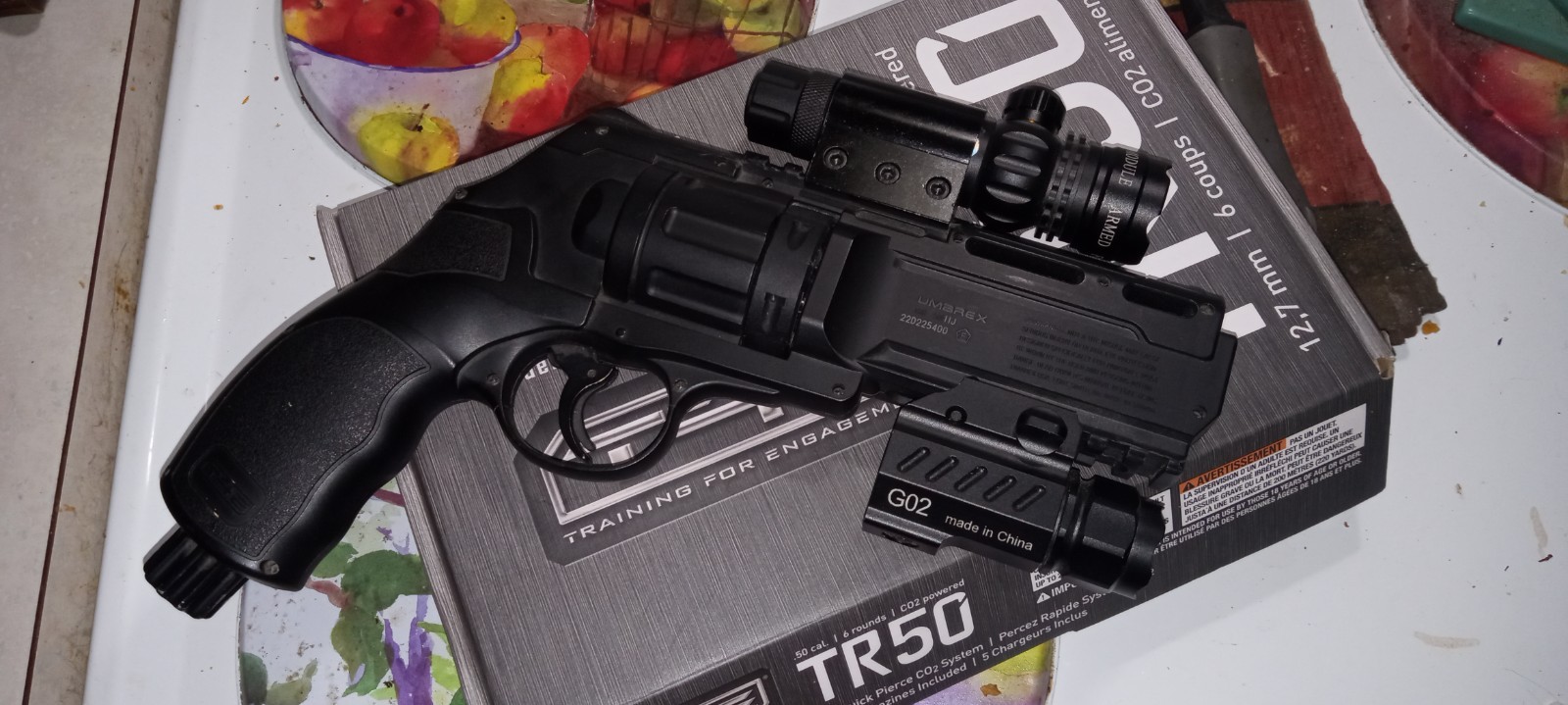 Umarex T4E TR50 Paintball Marker/ CO2 Revolver+ Tons of Accessories! Price Drop!