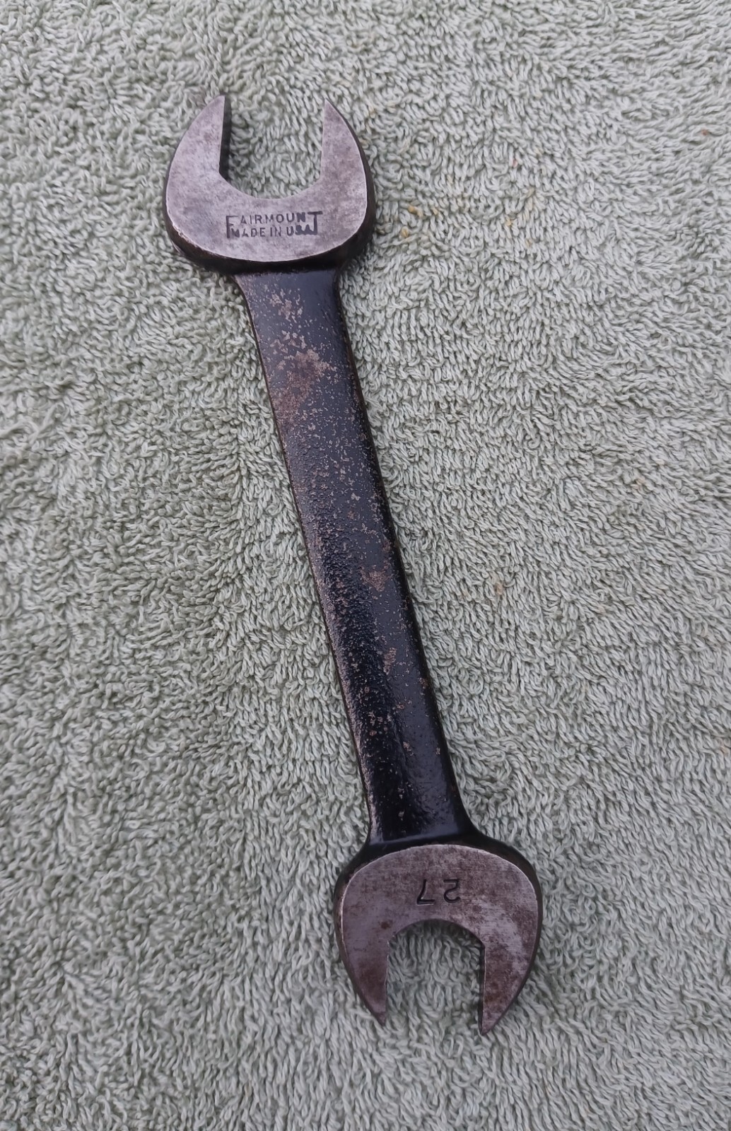 Fairmount #27 19/32" x 11/16" Open End Wrench