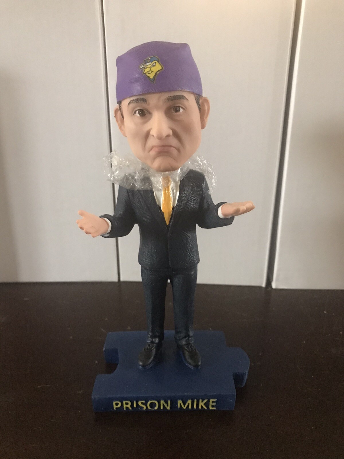Michael Scott Prison Mike The Office Sioux Falls Canaries SGA New Bobblehead