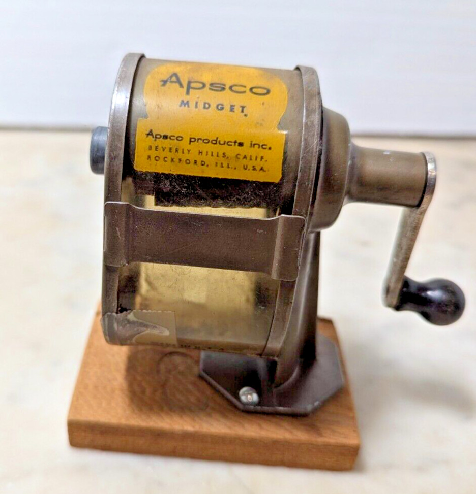 Vintage APSCO Midget Pencil Sharpener