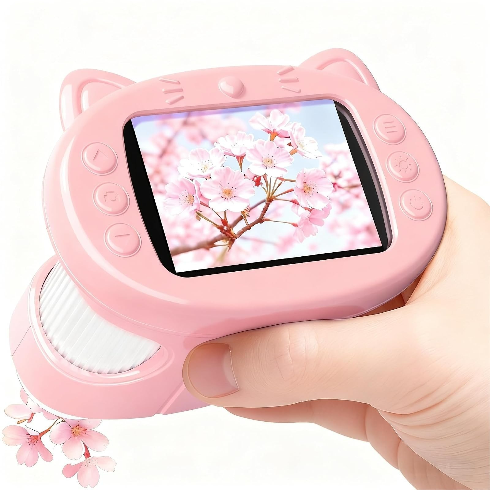 Handheld Digital Mini Microscope 1000X 4K for Kids Educational Science Kit