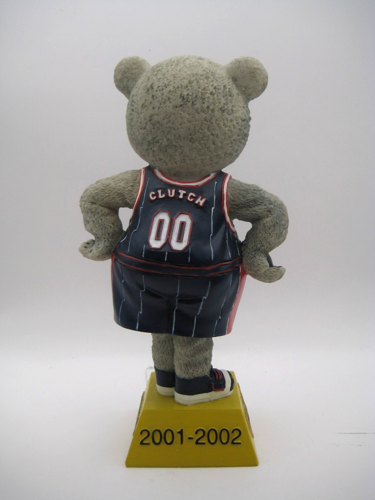 CLUTCH HOUSTAN ROCKETS MASCOT 2001-02 SGA “BOBBLE BELLY” BOBBLEHEAD FREE SHIP