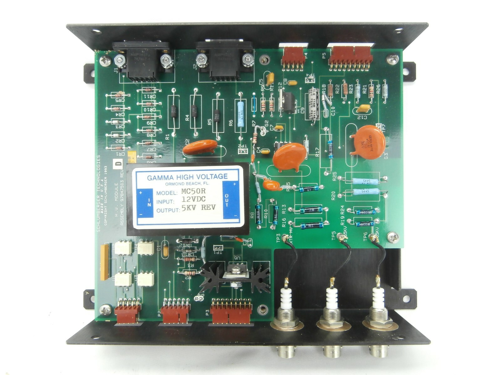 Schlumberger Technologies 97847503 H.V. High Voltage Module IDS 10000 Working