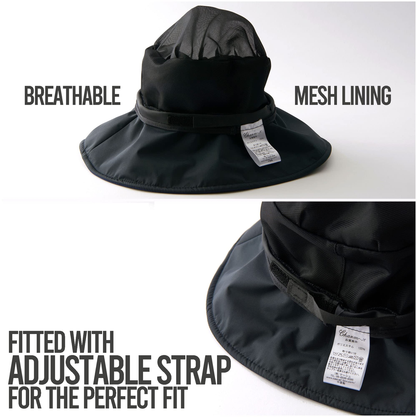 Womens Summer Beach Sun Hat - Wide Brim Gardening UV Protection Japanese Desi...