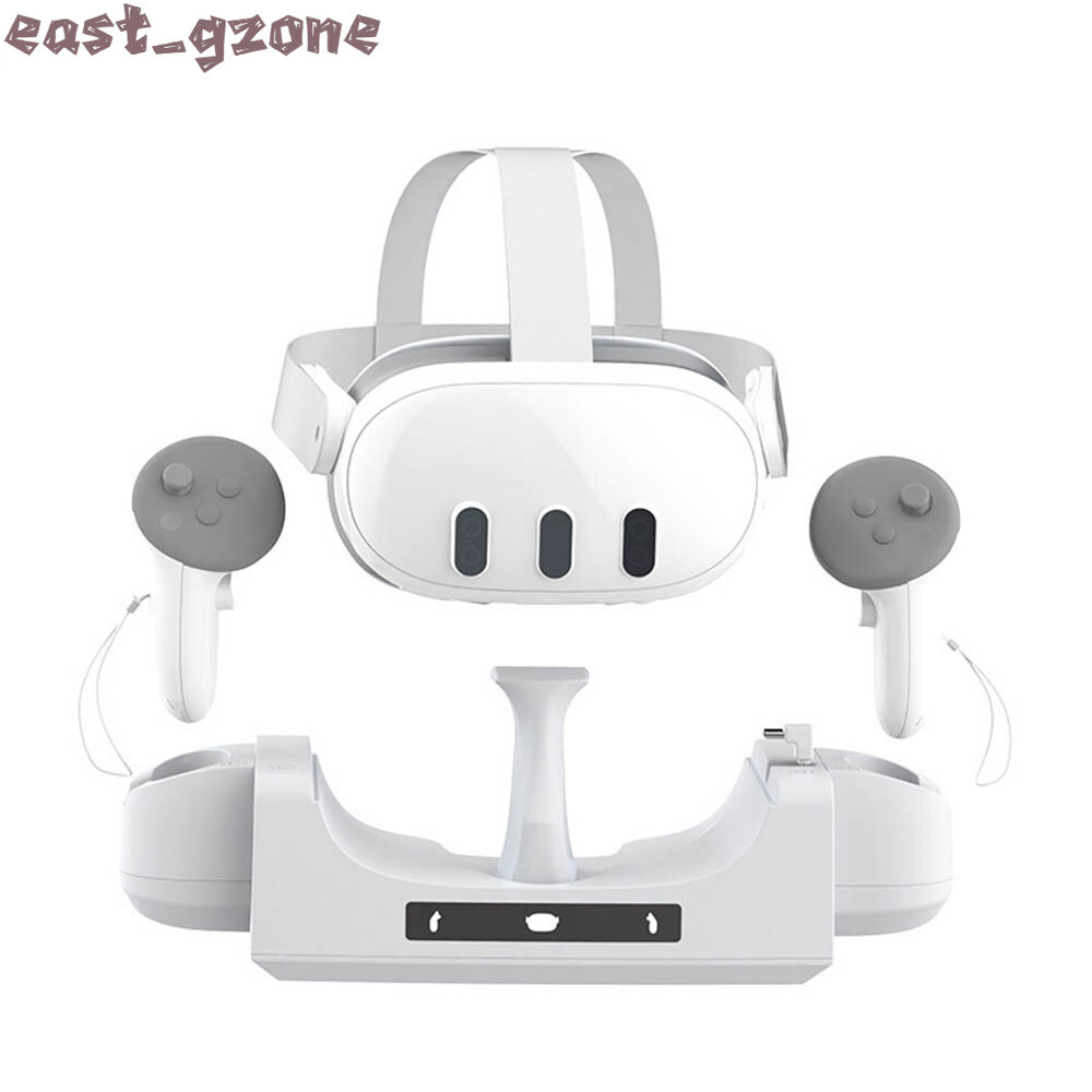 Charging Dock Station Wall Storage Stand Base for Oculus Quest 3 VR Headset