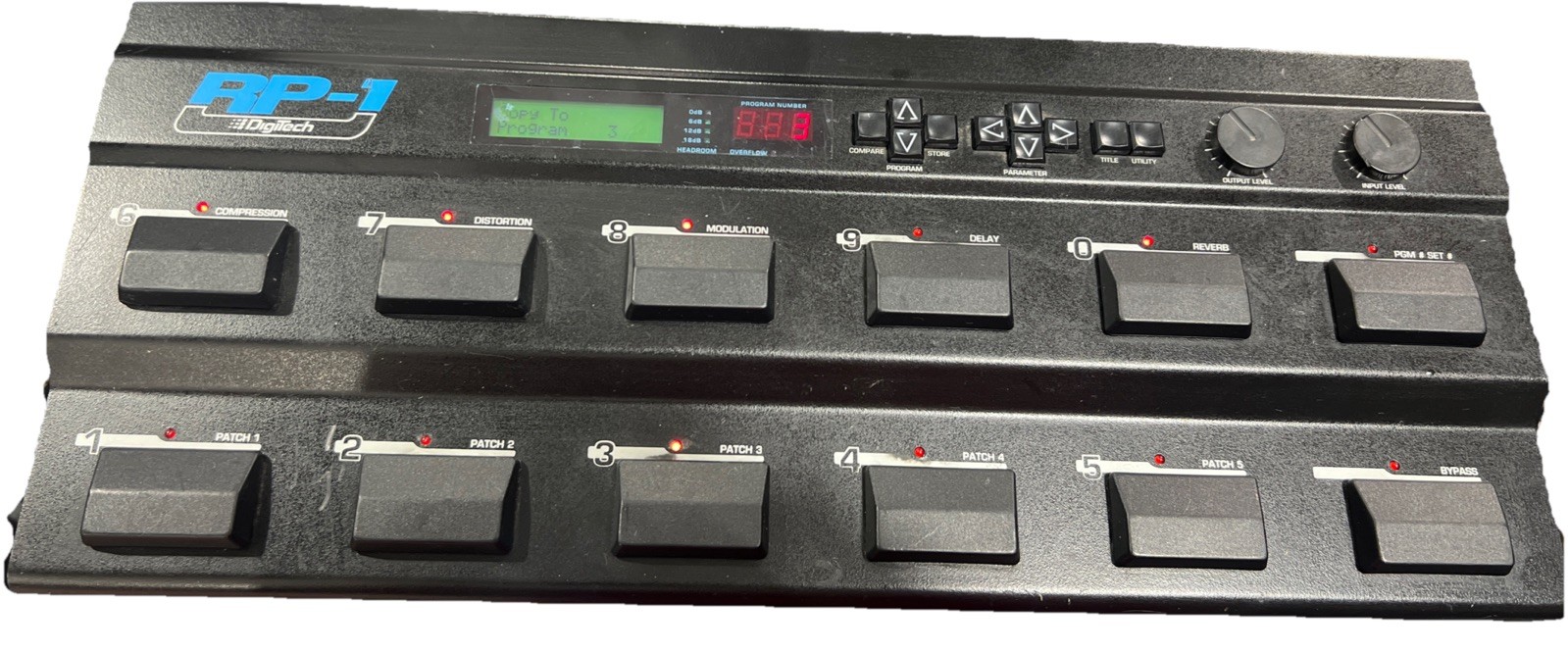 Digitech RP-1 Multi Effect Processor 90's Analog Pedal Board