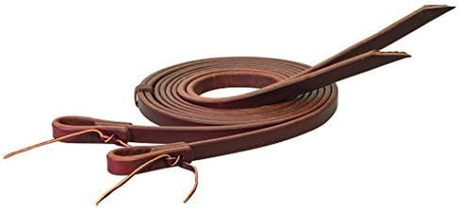 Working Tack Extra Heavy Harness Split Reins, 1/2" X 8', Golden Chestnut