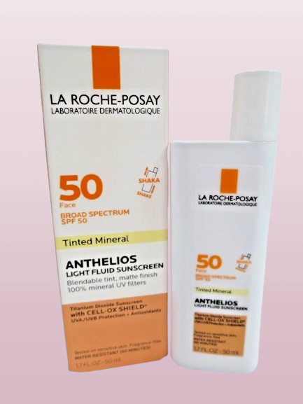 LA ROCHE POSAY ANTHELIOS TINTED MINERAL SPF 50 SUNSCREEN 1.7 OZ EXP: 2027 3PC