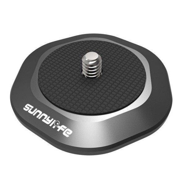 1/4" Magnetic Base Mount for GoPro HERO 13/12/11/10/9/8/7/6/5/4/3/MAX