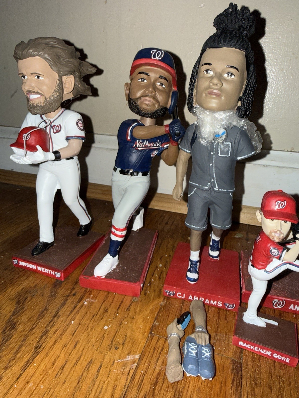 Washington Nationals Bobble Head Lot