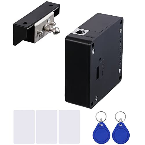 Homello RFID Lock Electronic Cabinet Lock with USB Cable - Hidden DIY Lock fo...