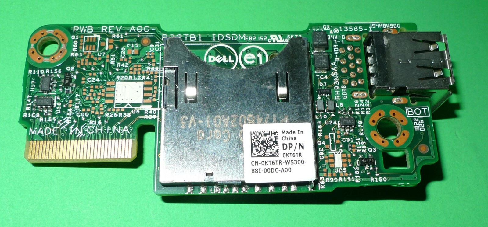 Genuine Dell PowerEdge FC430 Internal SD Module Board KT6TR