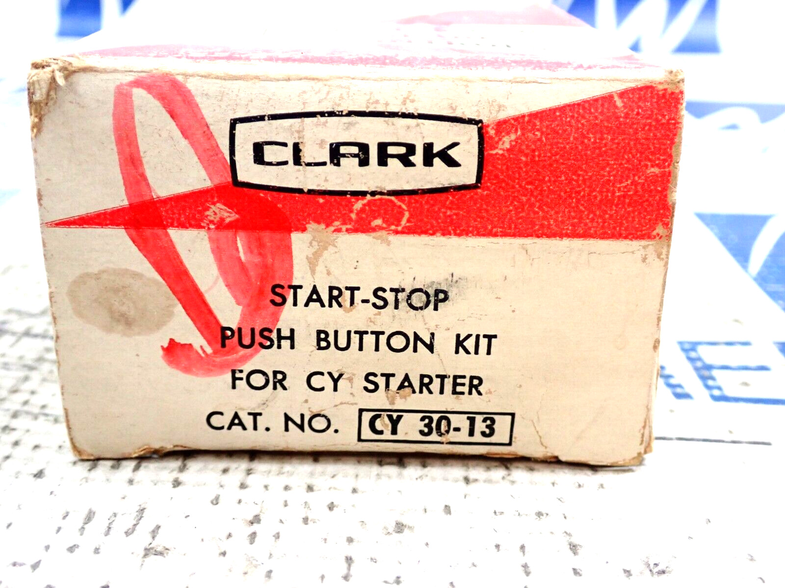 Clark CY 30-13 Start Stop Pushbutton Kit New