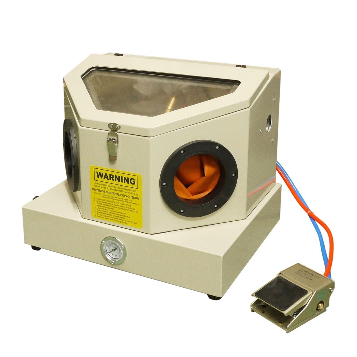 Trypower Compact Sandblaster with Foot Switch TR-383SB