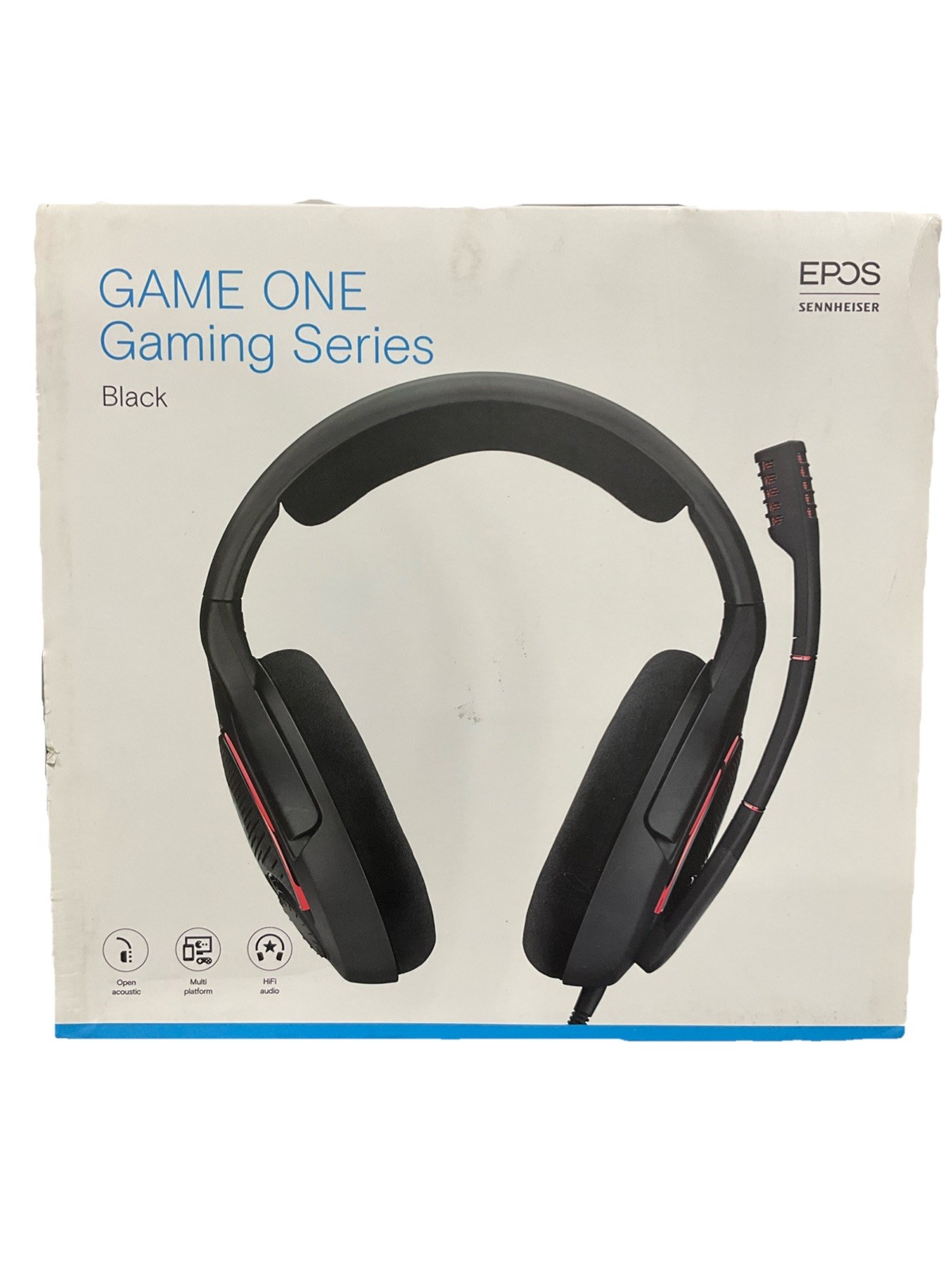 Sennheiser Game One Gaming Series Open Acoustic Gaming Headset, Black