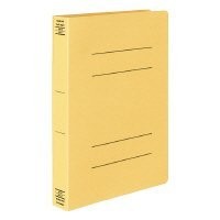 KOKUYO Flat File X (Super Wide) A4-S, 400 Sheets, Yellow, Set of 10