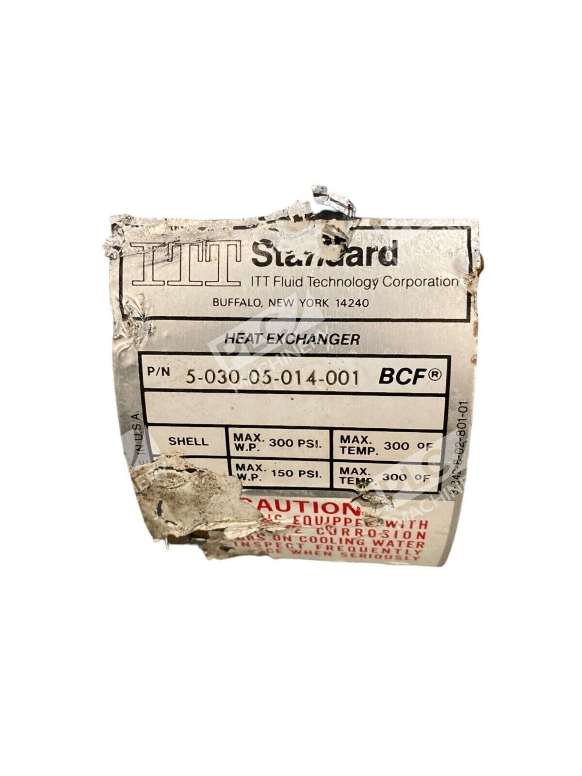 ITT Standard 5-030-05-014-001