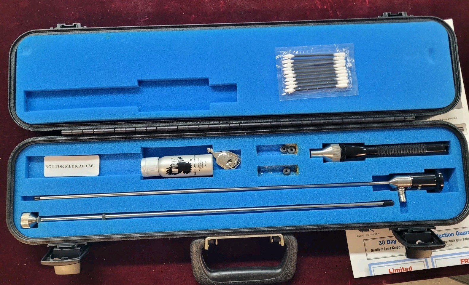 Hawkeye Gradient Lens Professional Precision Borescope Kit 17" Slim H15477