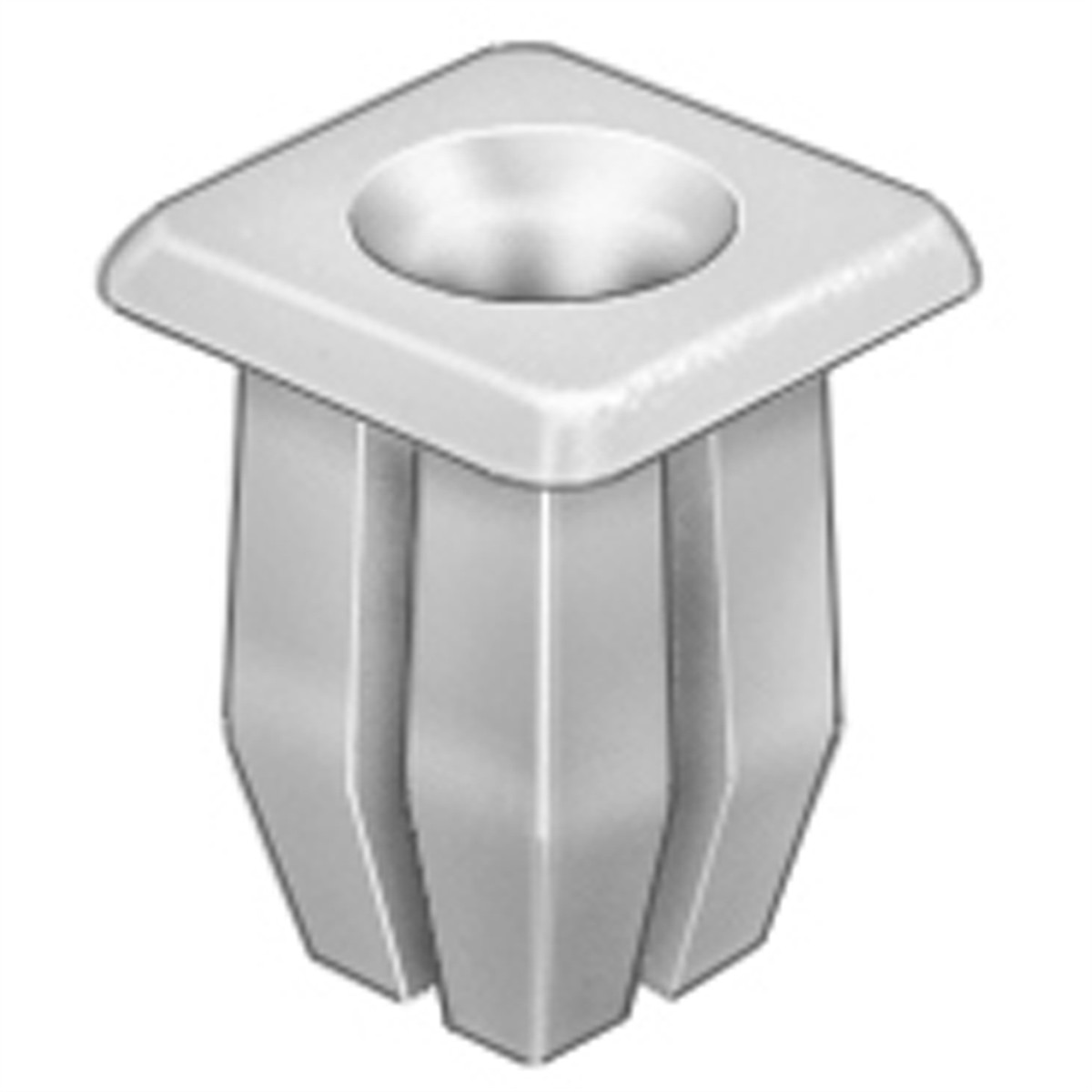 AVC.AP9862 AUVECO PAK NYLON NUTS, #8 & #10 SCREW SIZE