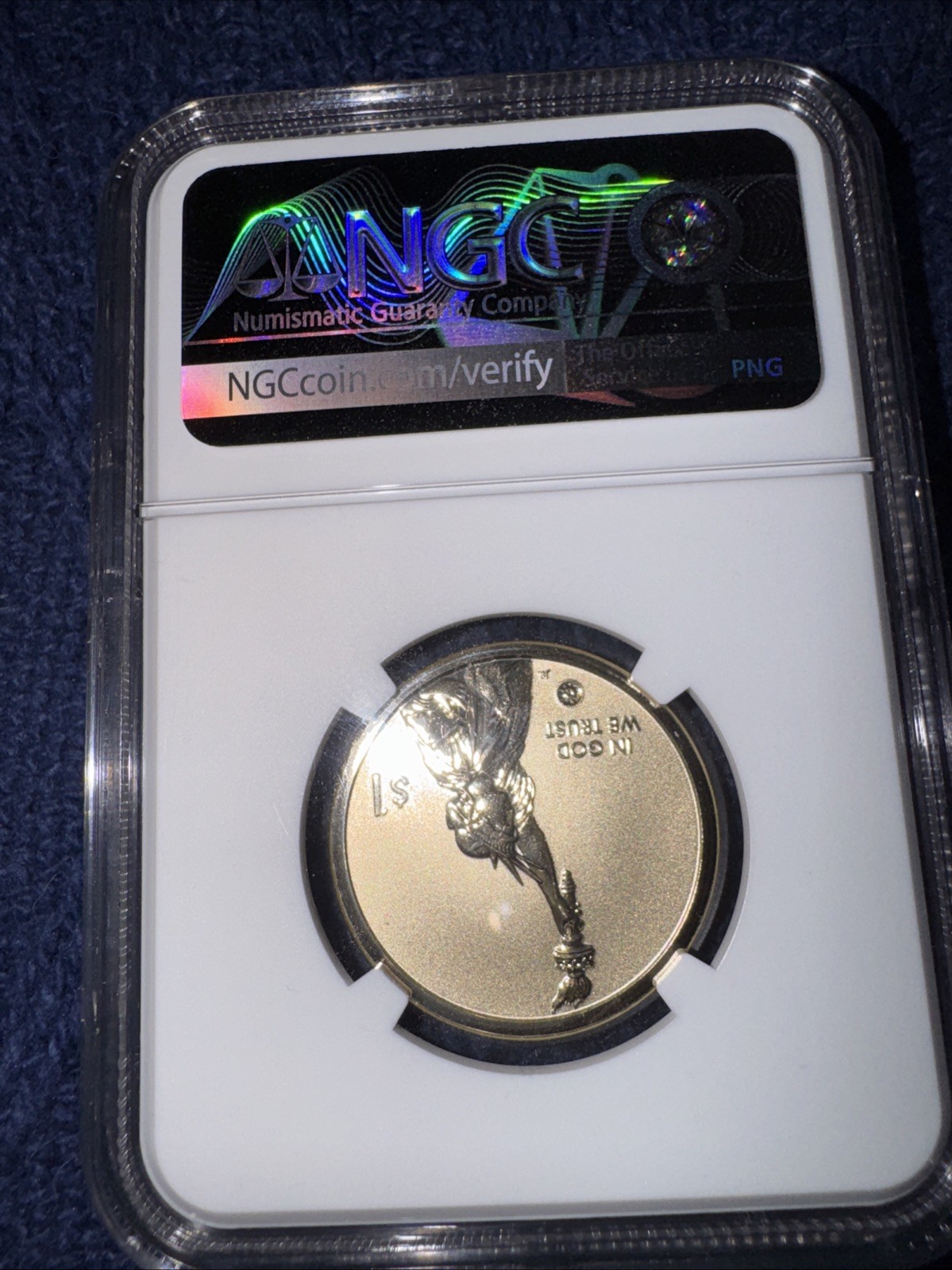 2025 S Space shuttle Innovation Dollar. Reverse Proof PF69 NGC