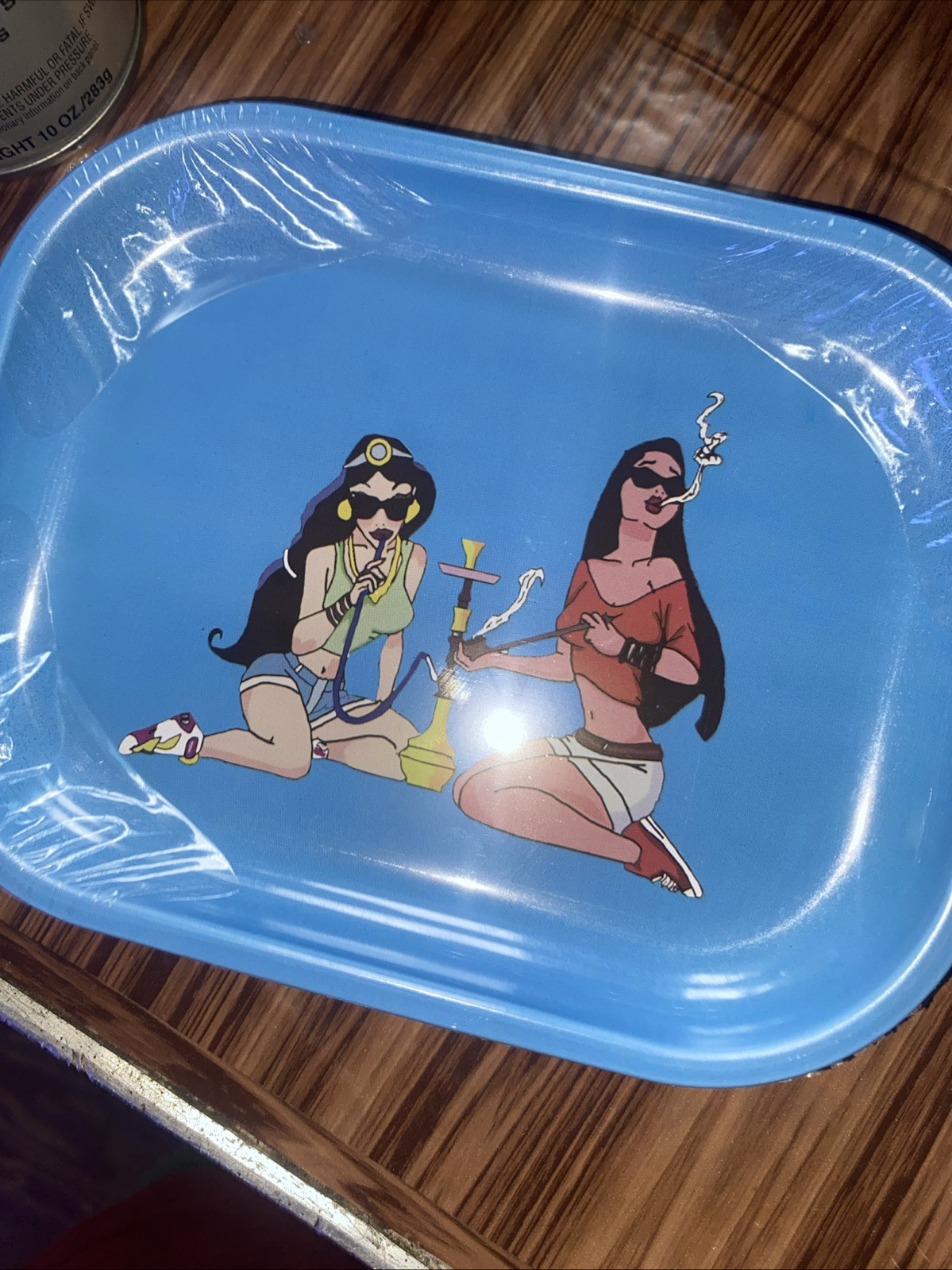 Character Rolling Tray- Blue