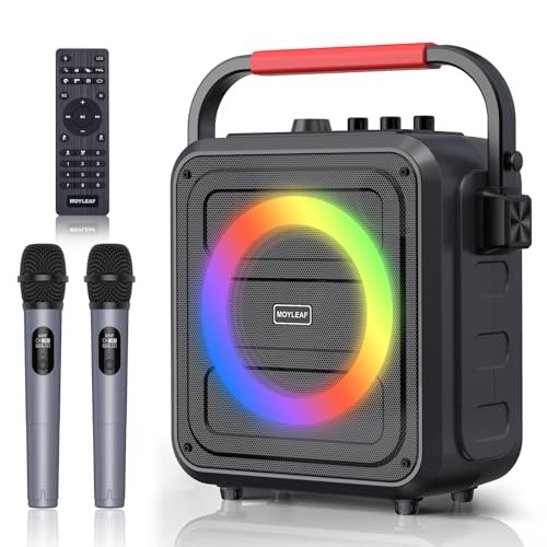 Karaoke Machine for Adults & Kids, Bluetooth Karaoke Speaker K253 - BLACK