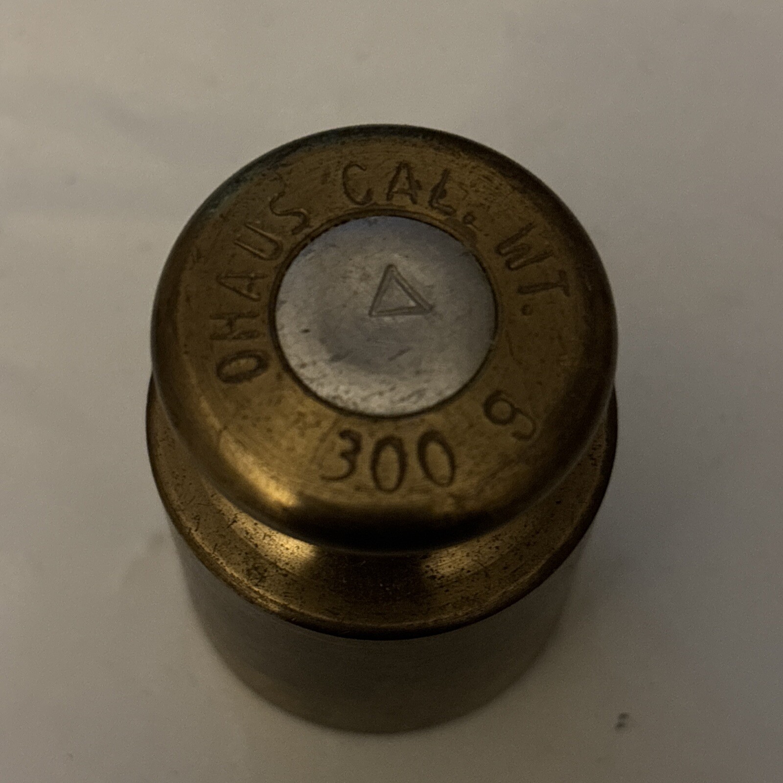 300 Gram Ohaus Brass Calibration Weight Mass 300g Free Ship USA Only