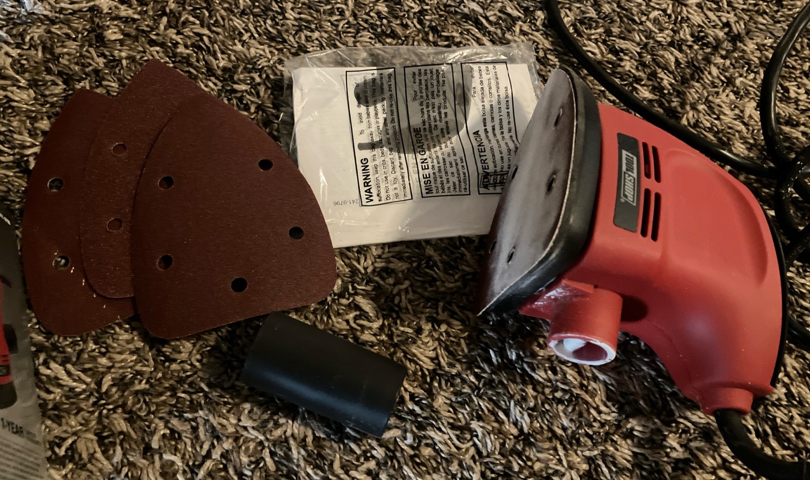 Preowned Toolshop Detail Sander 241-9796 - Free shipping