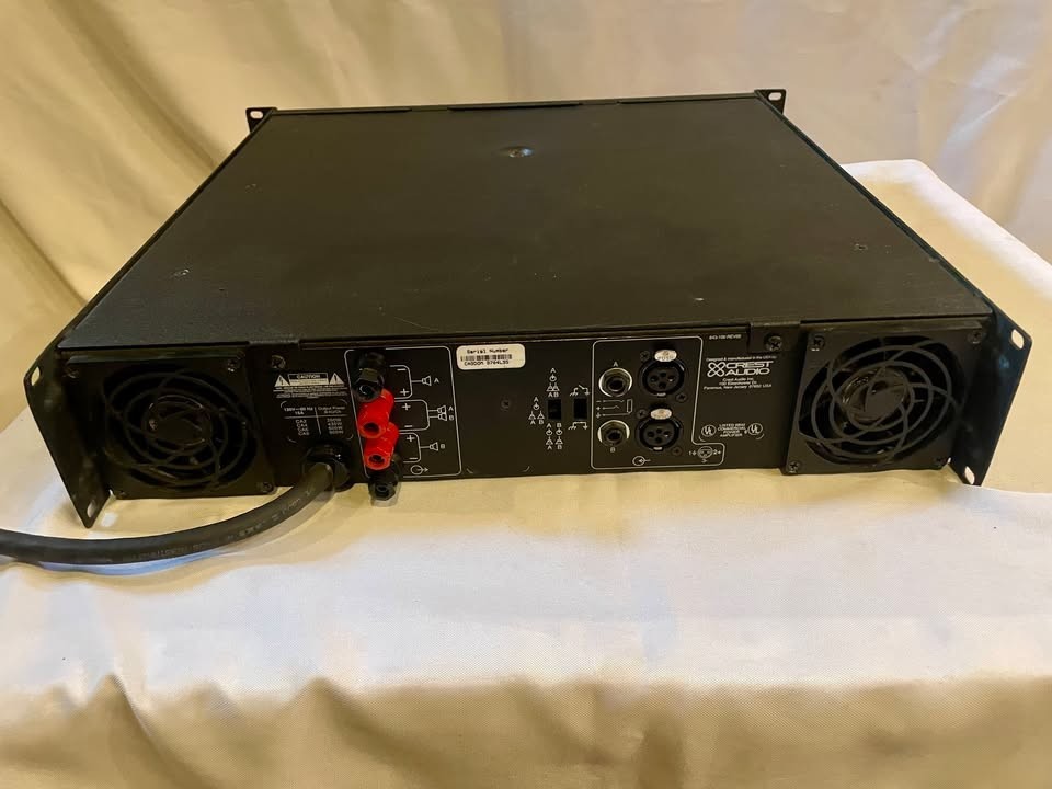 Crest Audio CA9 2-Channel Power Amplifier- Excellent Shape- Tested With Video