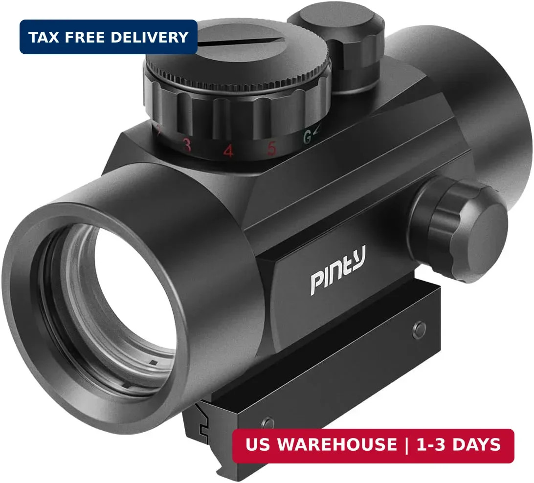 Red Dot Sight Reflex Optics with Multiple Reticles, Compact Tactical Rifle