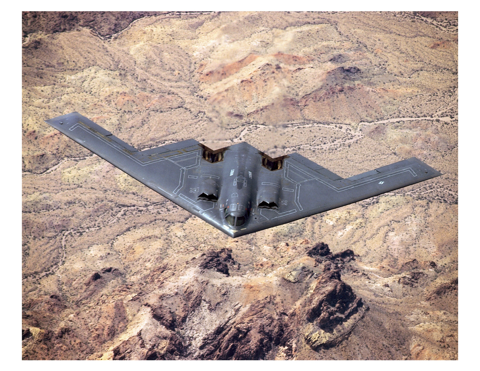 1989 B-2 Spirit Aircraft - 8x10 Photo Print On 8.5" x 11"