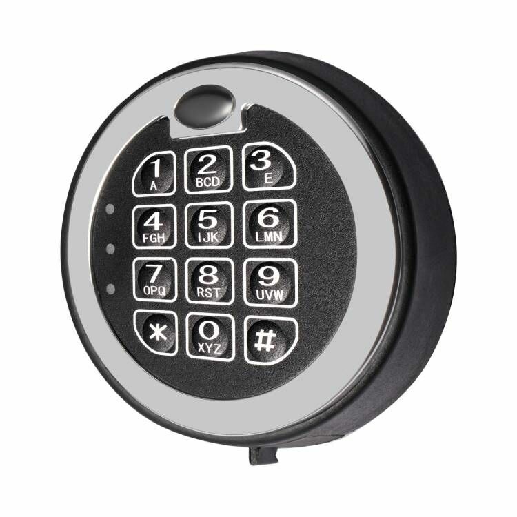 Replace Mesa MSL 500 Safe Lock Black Keypad Electronic Swing Bolt Safe Lock