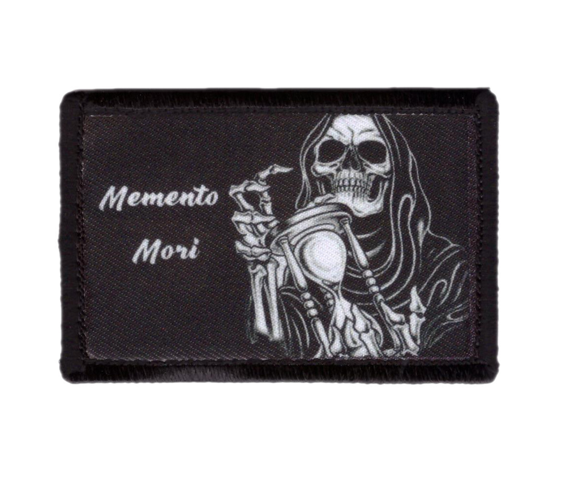 Memento Mori Death Grim Reaper Comes Patch Sew on [sub]