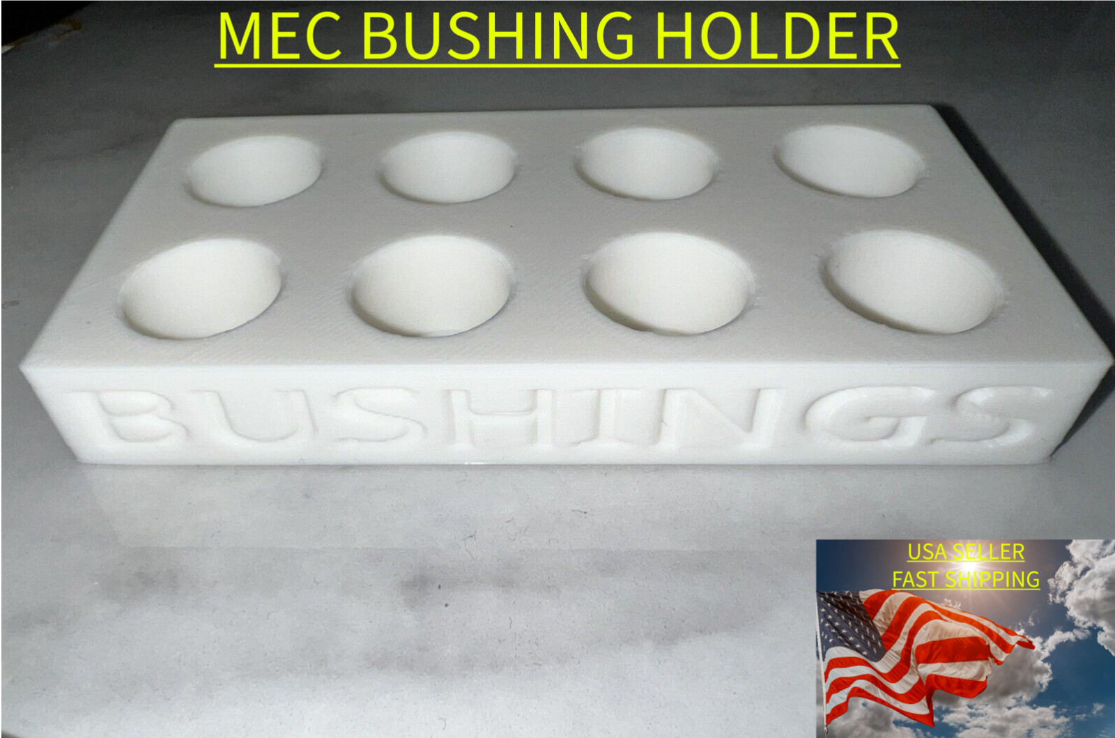 Bushing Holder Organizer Display Rack Tray for Mec Bushings - Many Colors - NEW