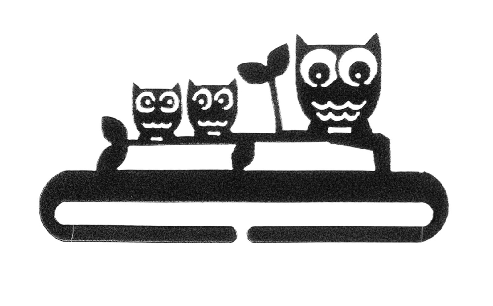 Classic Motifs 6 Inch Owls on a Branch Split Bottom Craft Holder