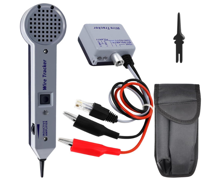 Kit generador de tonos y rastreador de cables 200EP, alta precisión, redes