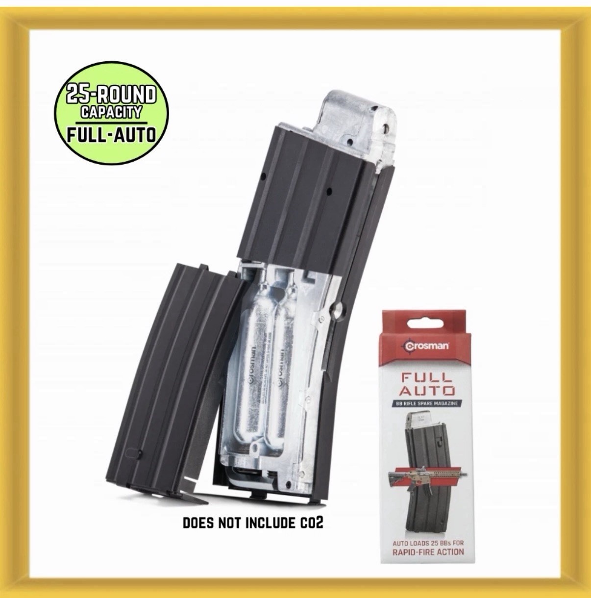Crosman DSFAM DPMS SBR / Bushmaster MPW /Full Auto R1 25-Round BB Rifle Magazine