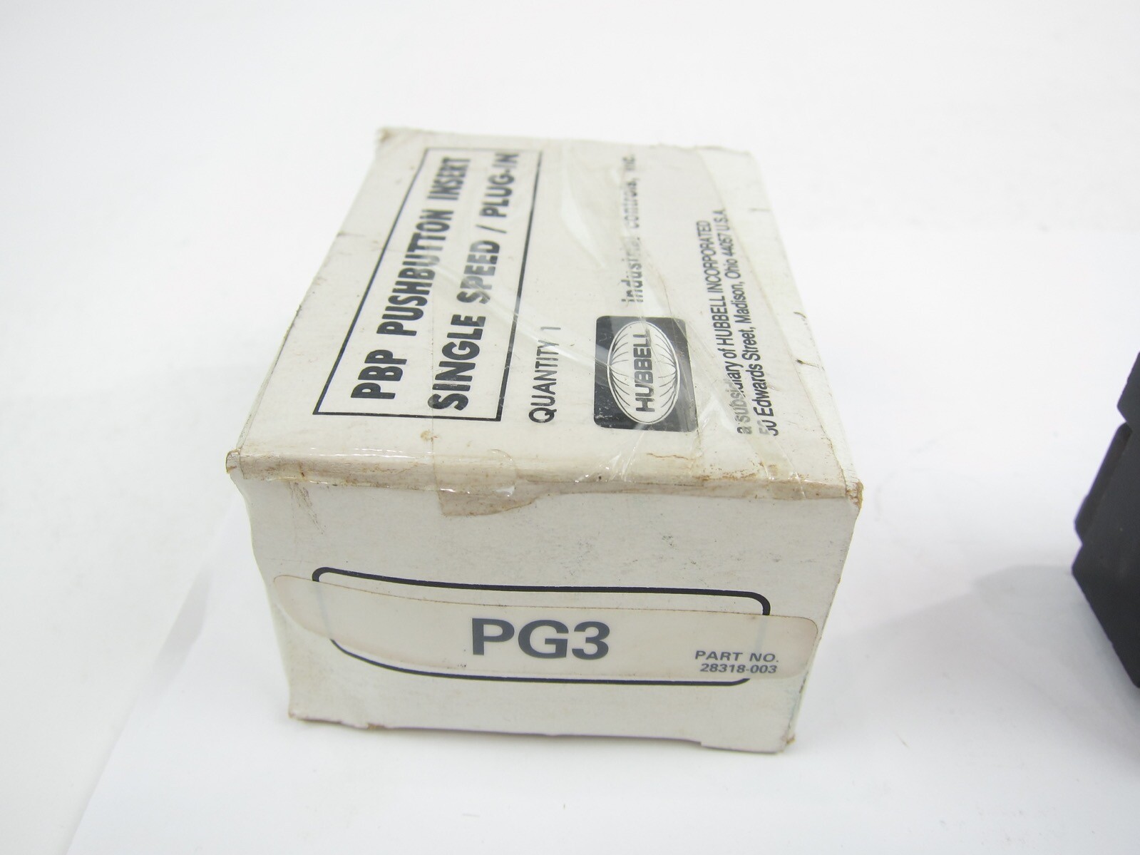 New Hubbell PG3 Single Speed Plug In Insert 28318-003