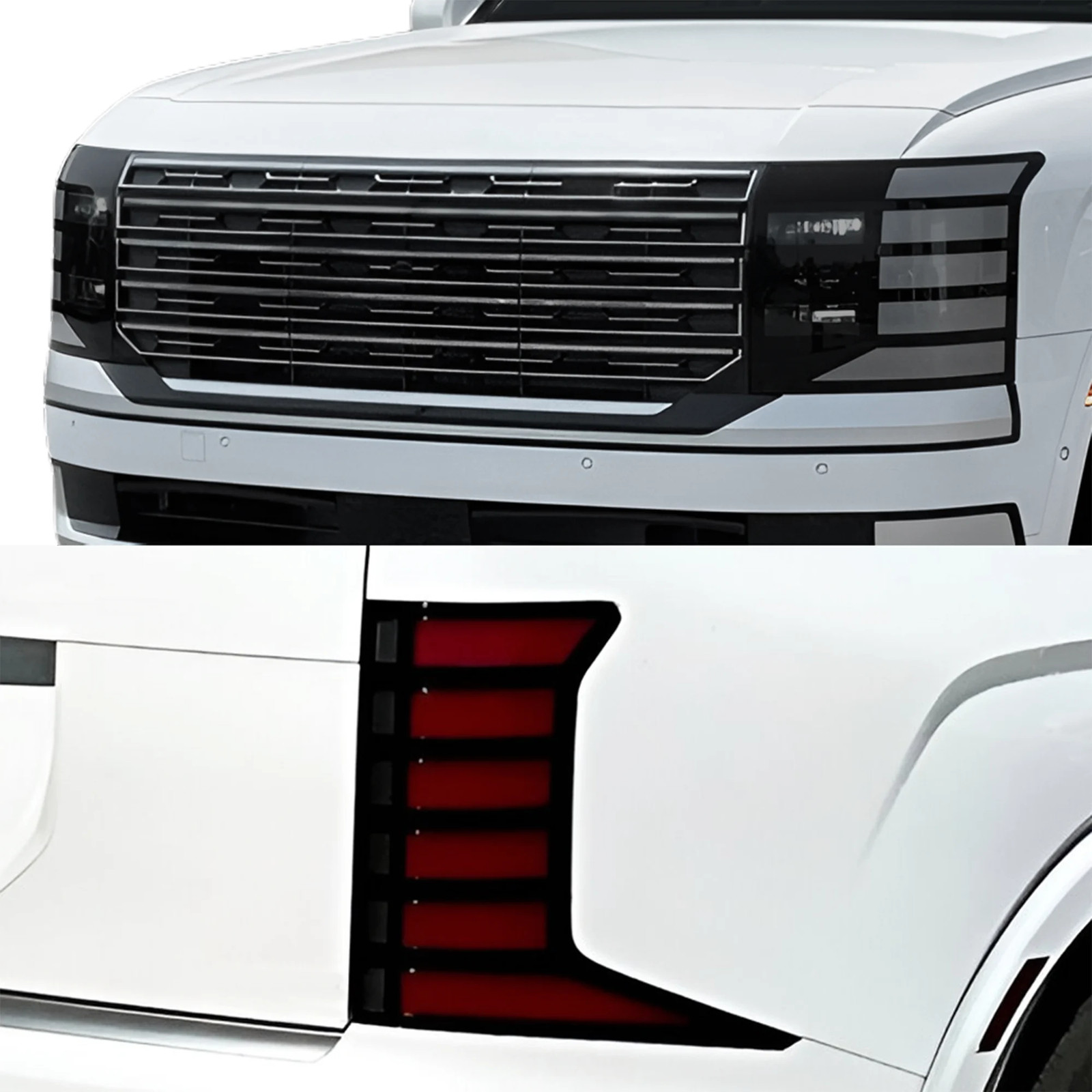 Fits Hyundai Palisade 2026-2027 Head/Tail Light Precut Tint Kit Light Smoke