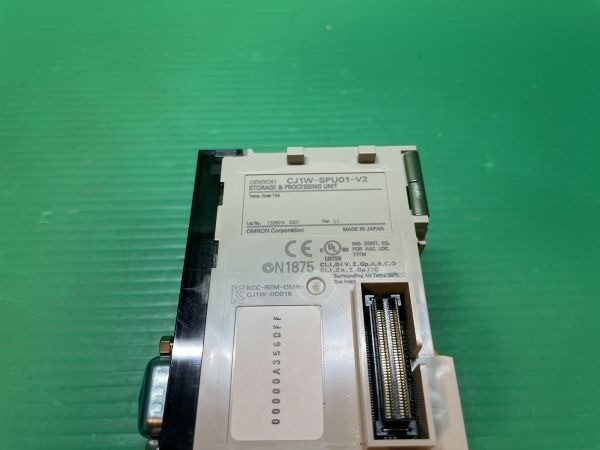 OMRON CJ1W-SPU01-V2 High Speed Data Acquisition SPU Unit USED