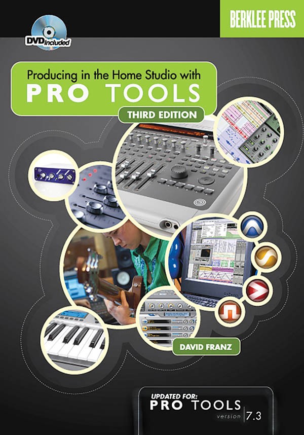 Producing in the Home Studio Pro Tools Protools Software Training Book CD