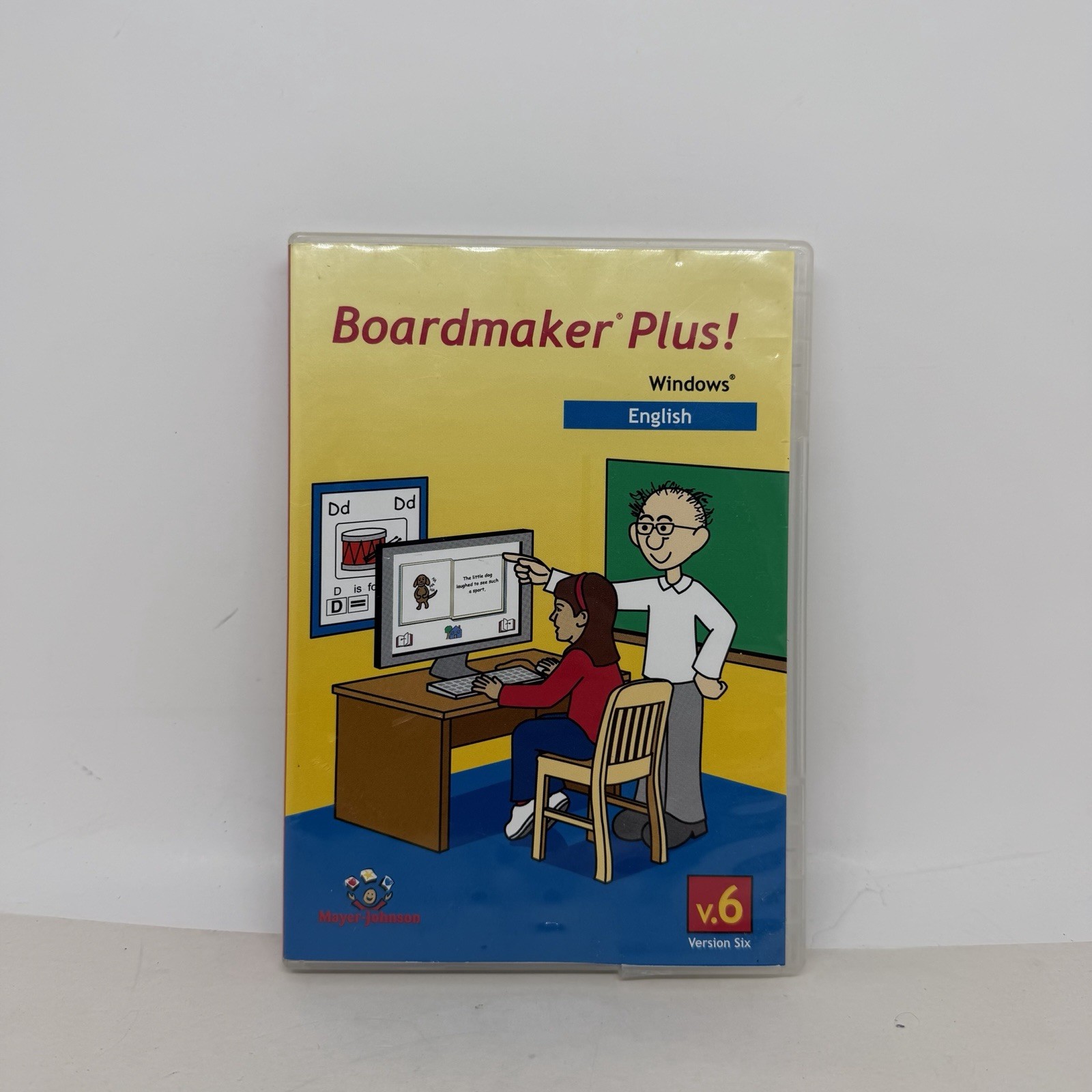 Boardmaker Plus! V.6  Windows [CD-ROM] 2 Disc Mayer-Johnson ENGLISH '11 Bonus CD