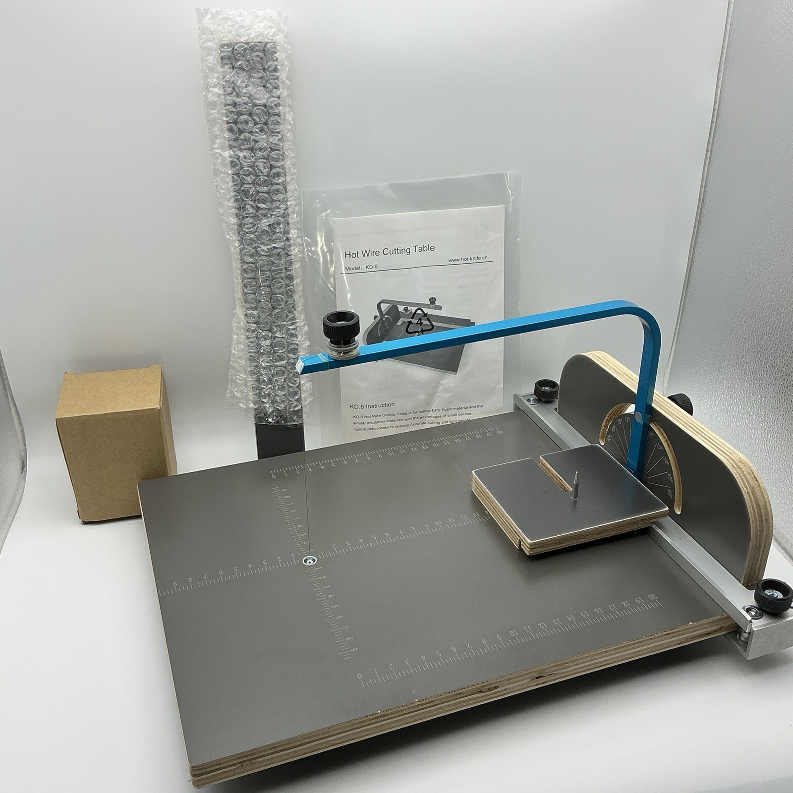 Hot Wire Foam Cutter Table KD-6 Adjustable Angle Craft Cutting Tool