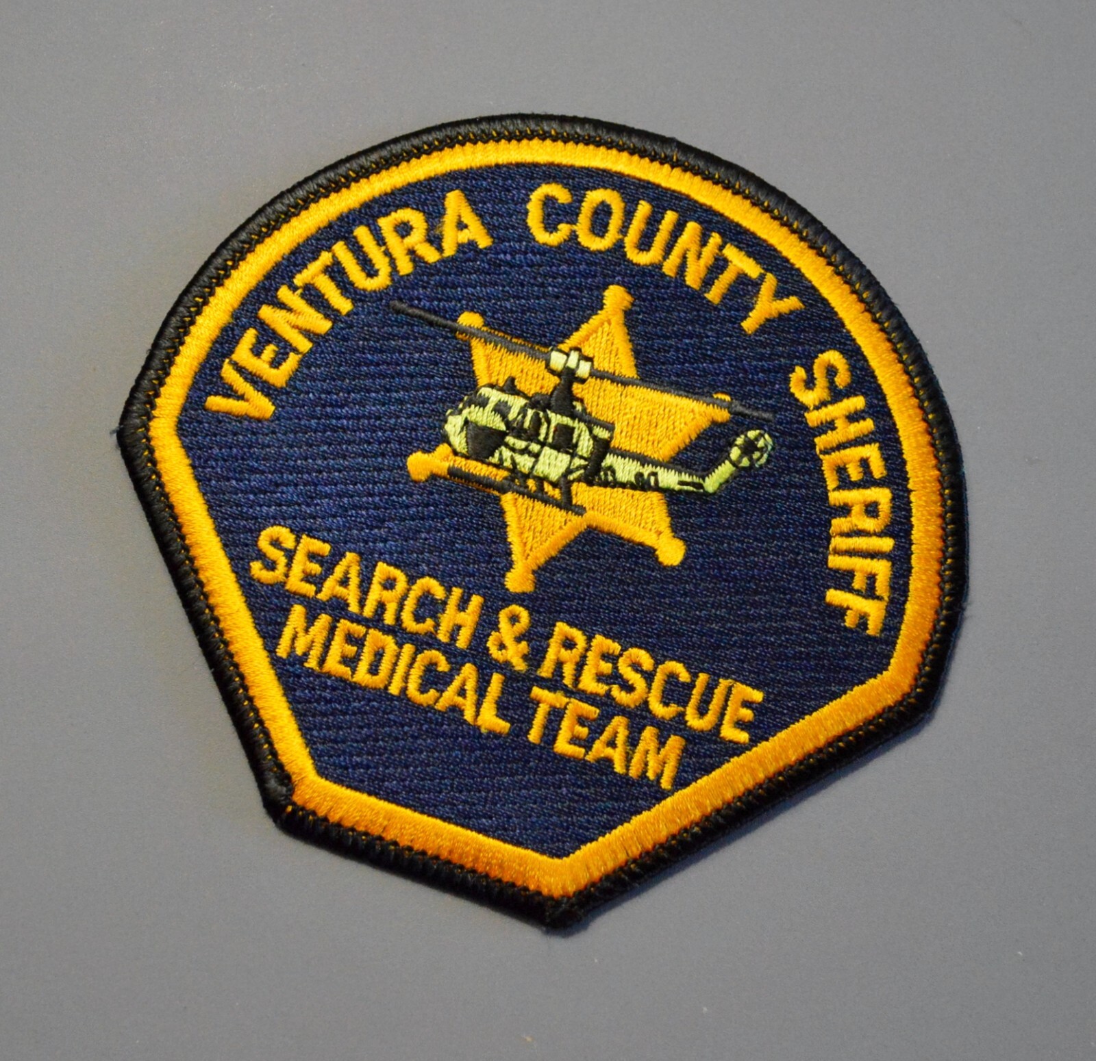 Ventura County California Sheriff Search & Rescue Medical Team Patch ++ Mint CA